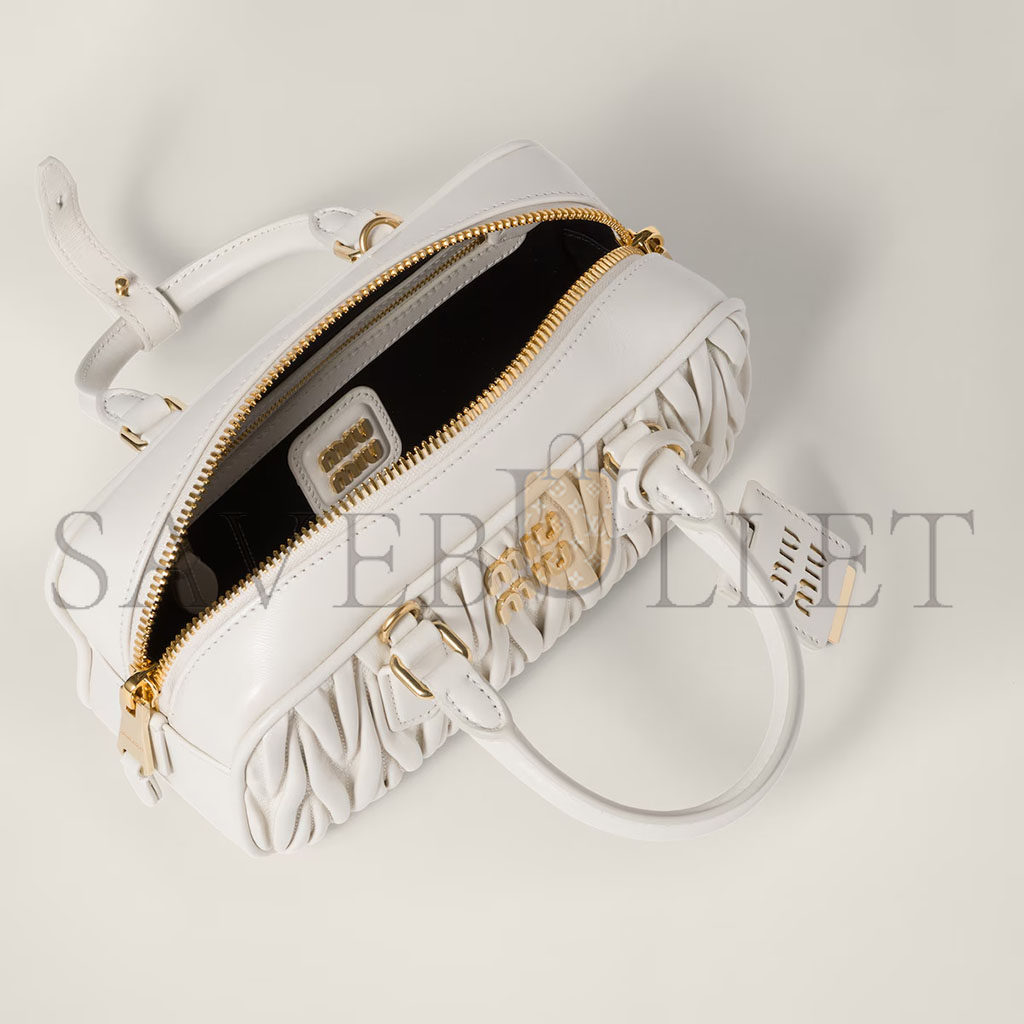 MIU MIU ARCADIE MATELASSÉ NAPPA LEATHER BAG 5BB142 (22*10.5*7.5cm) MIU MIU ARCADIE MATELASSÉ NAPPA LEATHER BAG 5BB142 (22*10.5*7.5cm)